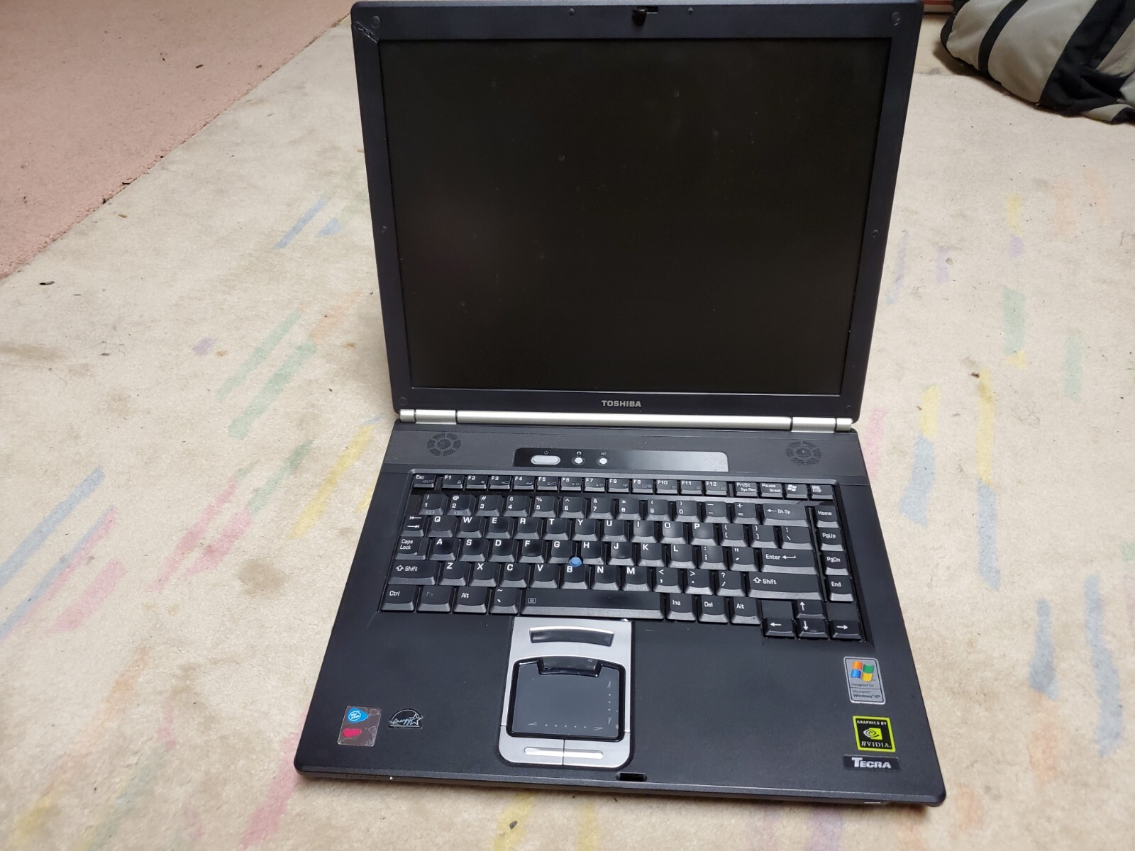 Toshiba Tecra S2 Pentium M730 1.6GHz 2GB Ram 93GB WinXP System Issue Vintage - Picture 4 of 5