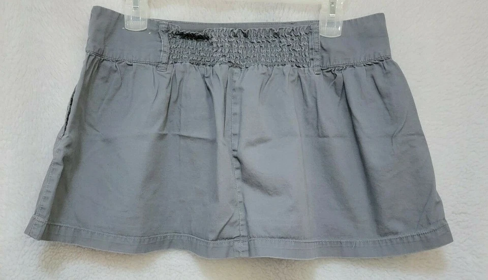 Op Juniors Womens Skirt Size 15 Gray - Image 4 of 4