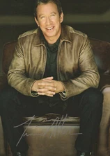 TIM ALLEN LOT OF 2 PRE-PRINTED AUTOGRAPHED 5x7 PHOTOS         HOME IMPROVEMENTS
