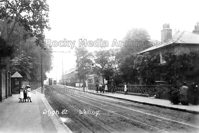 krr-58 The High Street, Welling, Kent 1914. Foto