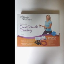 NEW Weight Watchers 10-Minute Time Crunch Training DVD With Resistance Cord