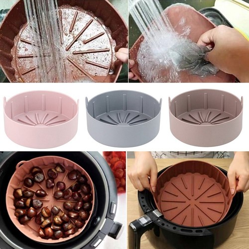 Multifunctional Air Fryer Silicone Pot Fryers Oven Accessories Baking
