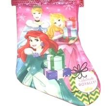 Disney Princess Christmas stocking  Ariel - Belle - Cinderella!