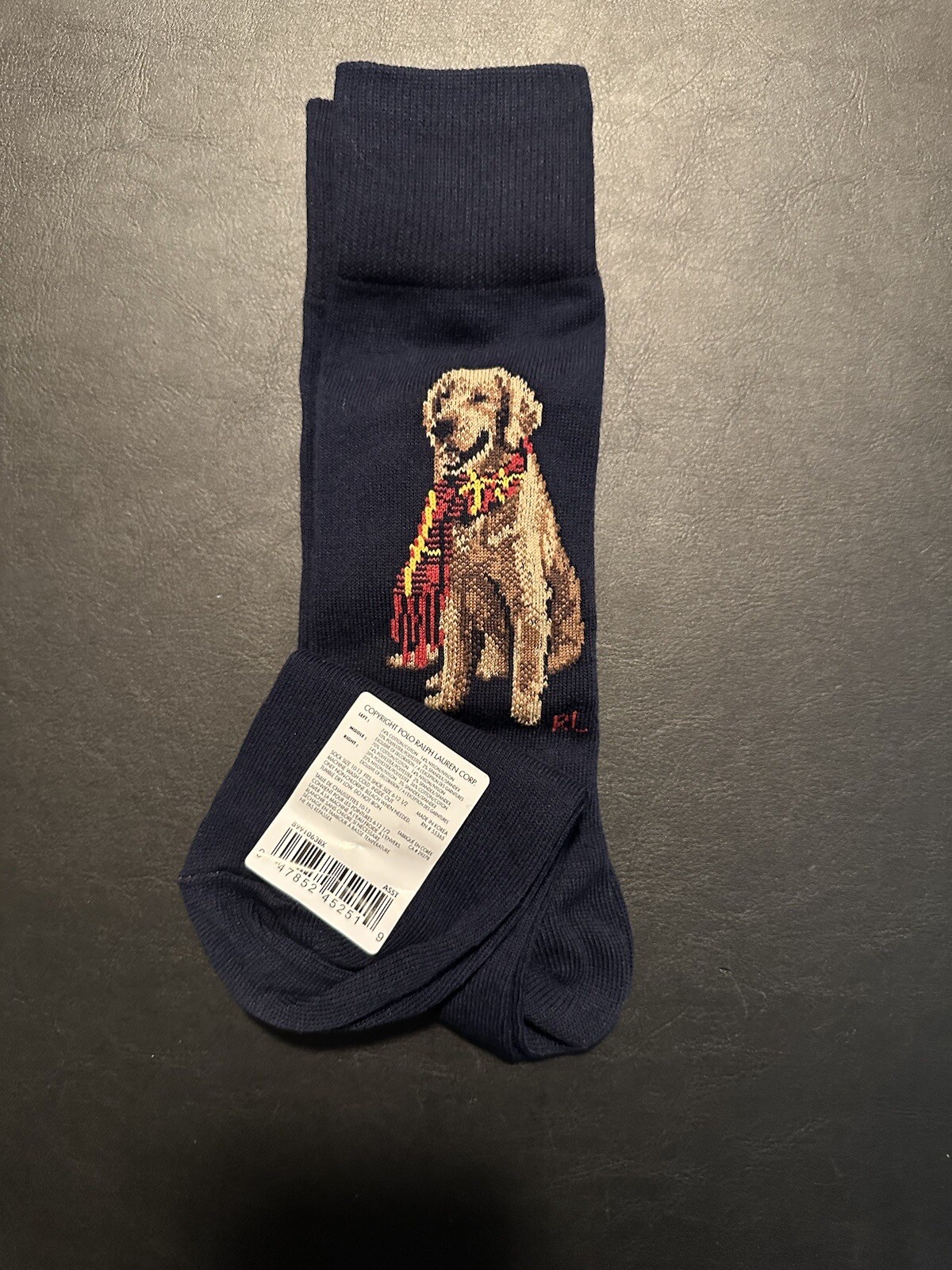 NWT POLO RALPH LAUREN MEN'S XL CASHMERE GOLDEN RETRIEVER DOG SWEATER +  Socks 196206150394 | eBay