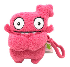 Hasbro Ugly Dolls Moxy To-Go Stuffed Plush Toy 5" Keychain Backpack Clip