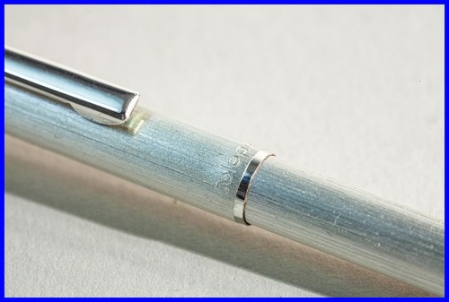telepen 1970er DESIGN Kugelschreiber Patronen Füller SET Silver Plated - Bild 4 von 6