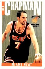 1996-97 Panini Basketball Figure #14 Miami Heat Rex Chapman