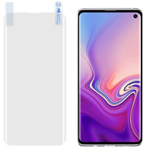 For Samsung Galaxy S10 Plus E Curved Edge FULL Cover Screen Protector PET Film - Picture 6 of 11
