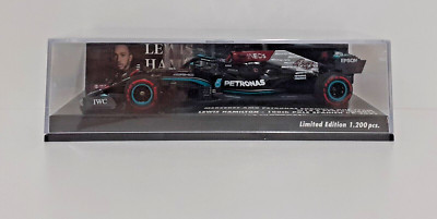 MINICHAMPS 1:43 Modellauto F1 Mercedes Lewis Hamilton Sieger Spanish GP 2021