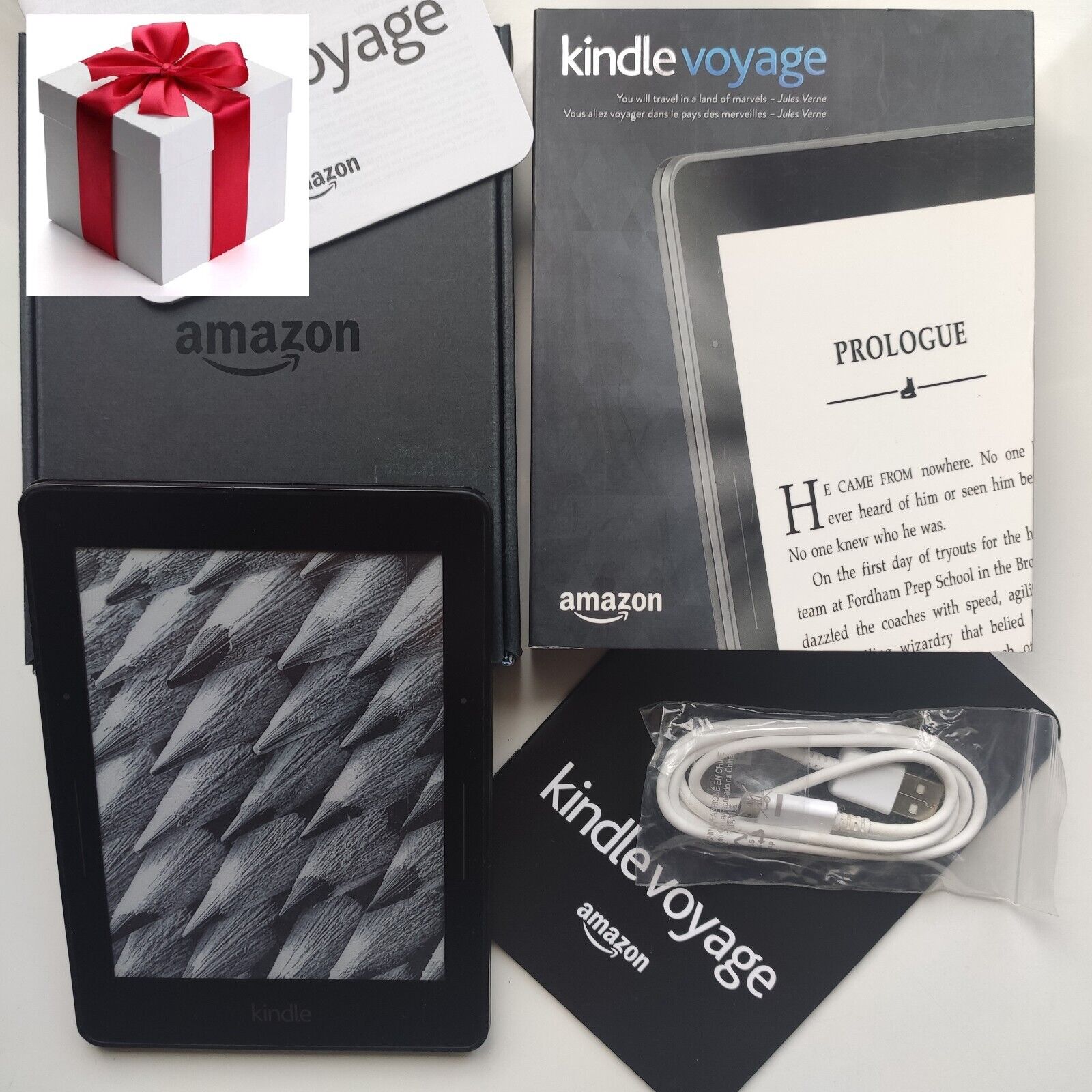 Libro electrónico eBook Kindle Voyage + Regalo a elegir