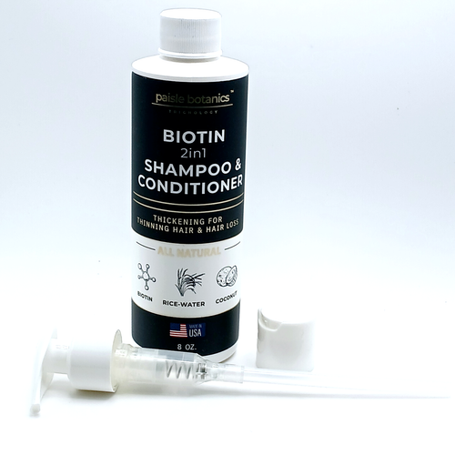 BIOTIN 2 IN 1 SHAMPOO & CONDITIONER MEN & WOMEN BIOTIN SHAMPOO FOR THINNING HAIR
