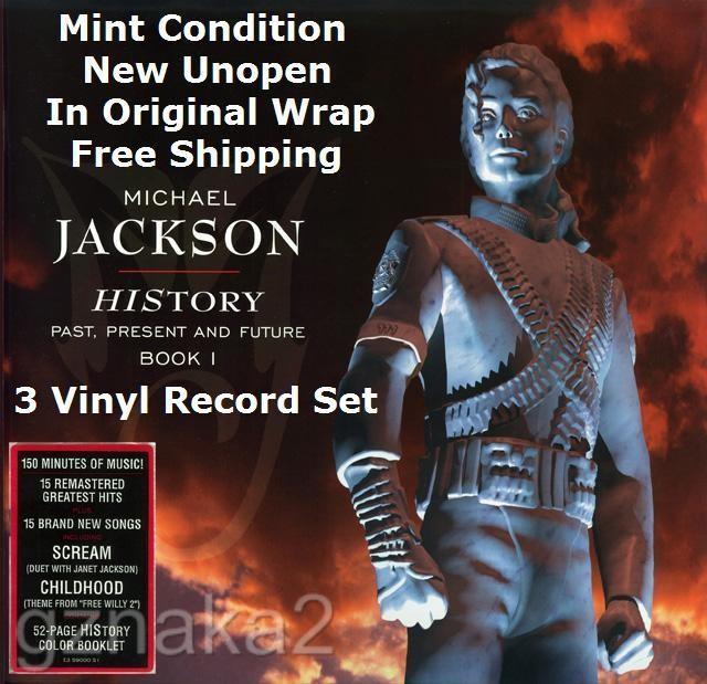 Micheal Jackson History レコードBOX3枚組