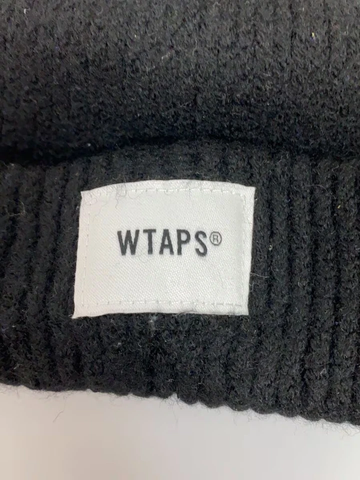 Gorro tejido Wtaps Vans Vault By Vans gorra lana negro liso para hombre AUL03 Foto 4 de 4