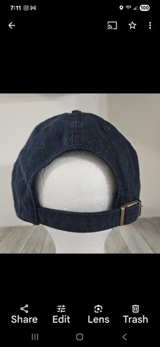13 Golf Themed Unisex Baseball Caps Hats with Strapbacks & Hook & Loop Closures - Picture 8 of 9