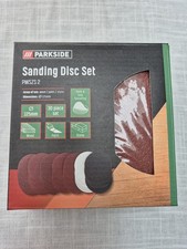 Parkside sanding Disc Set For Standard Angle Grinders-30 pack -125mm-hook & loop 0.30 per disc