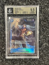 Crocodile (067) (Parallel) OP01-067 Romance Dawn Foil BGS 9.5 Alt Art Sr