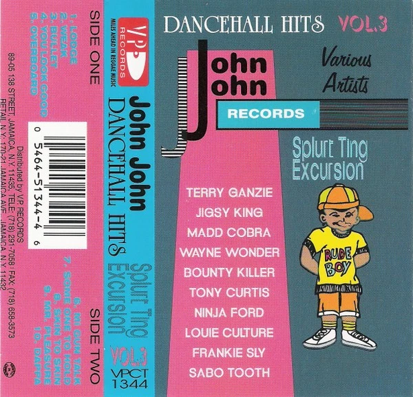 Various - Splurt Ting Excursion John John Dancehall Hits Vol.3 (Cass, Comp) (Min - Image 2 of 2