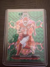 2024 Panini Mosaic - Rashee Rice #108 Green Mosaic Prizm