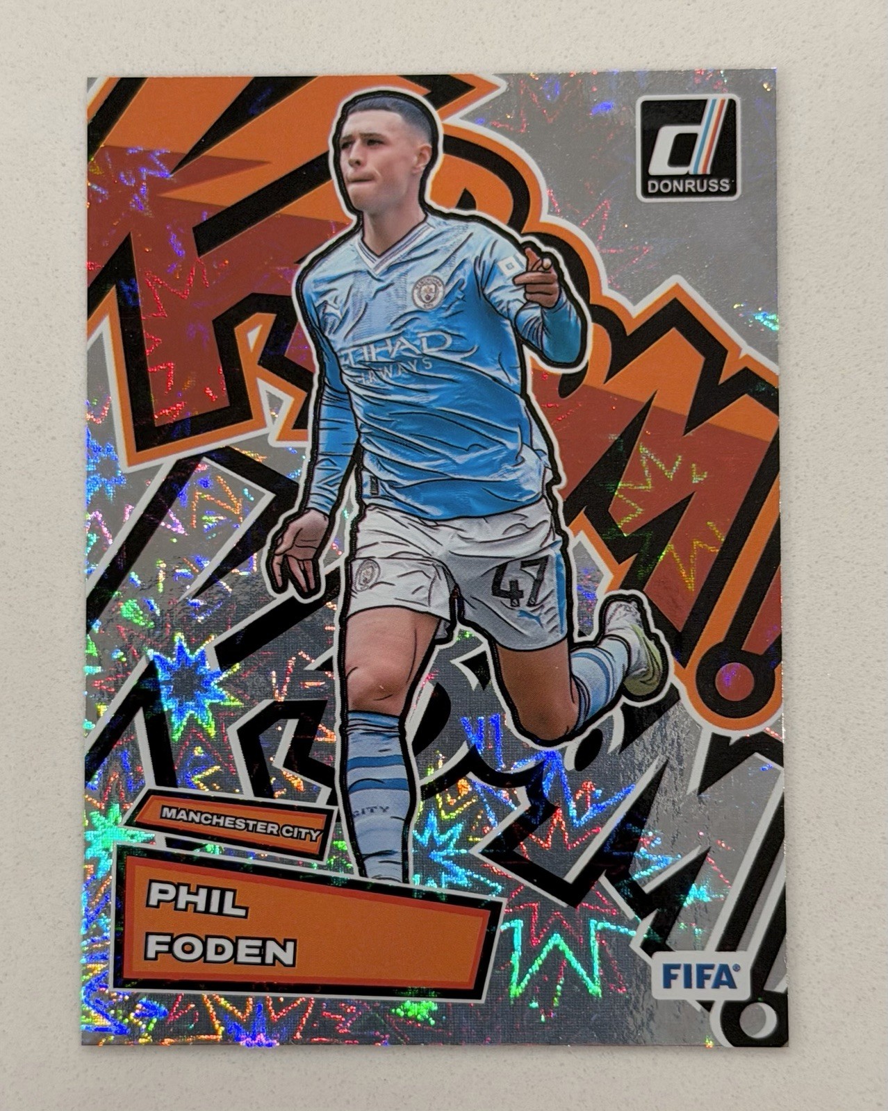 2023-24 Donruss FIFA Soccer PHIL FODEN KABOOM! Man City