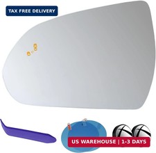 Driver Side Mirror Glass Compatible with Hyundai Elantra, Ioniq  Compatible wit