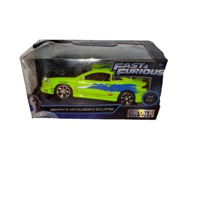Jada Fast & Furious Brians Mitsubishi Eclipse 1:32 Diecast Car Box Damage