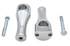 5 inch Solid Billet Chrome Riser Set for Harley Davidson