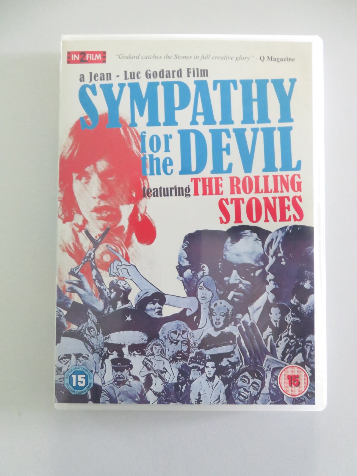 Sympathy for the Devil (DVD) Rolling Stones Mick Jagger 1968 Region 2