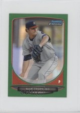 2013 Bowman Chrome Minis Green Refractor 55/75 Nick Tropeano #218 14lm