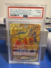 Pokemon 2021 Reshiram & Charizard GX SM247 SM Premium Collection Promo PSA 9