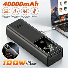 Portable Power Bank 40000mAh PD100W Laptop Portable Charger Fast Charging Tablet