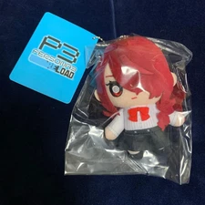 Persona 3 Reload Mitsuru Kirijo Plush Keychain P3R Sega Store Pop Up