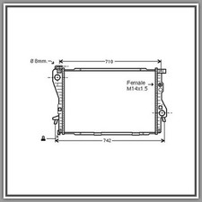 Radiateur BMW 2000