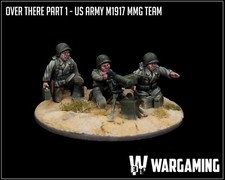 M1917 MMG Team  (WW2 USA) Infantry "Operation Torch" (3) Various Scale