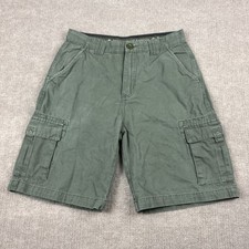 Boy Scouts of America Uniform Shorts Youth Size 18 Army Green Cargo Utility 28x9