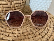 Vince Camuto Oversized Geometric Rose Gold Sunglasses VC958 Womens