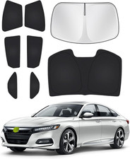 Windshield Sunshades for Honda Accord 2018-2022 Side Rear Window Shade Cover Set