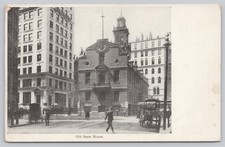 Old State House Boston Massachusetts 1900s Undivided Back Postcard