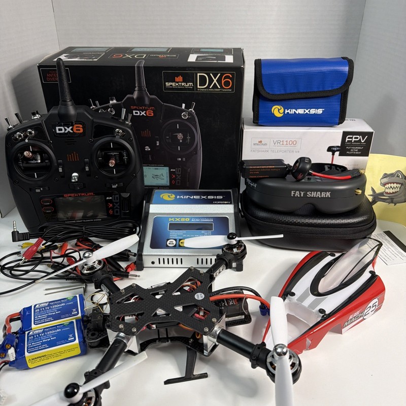 Blade Mach 25 FPV Racer Drone With Goggles And Controller - READ!!