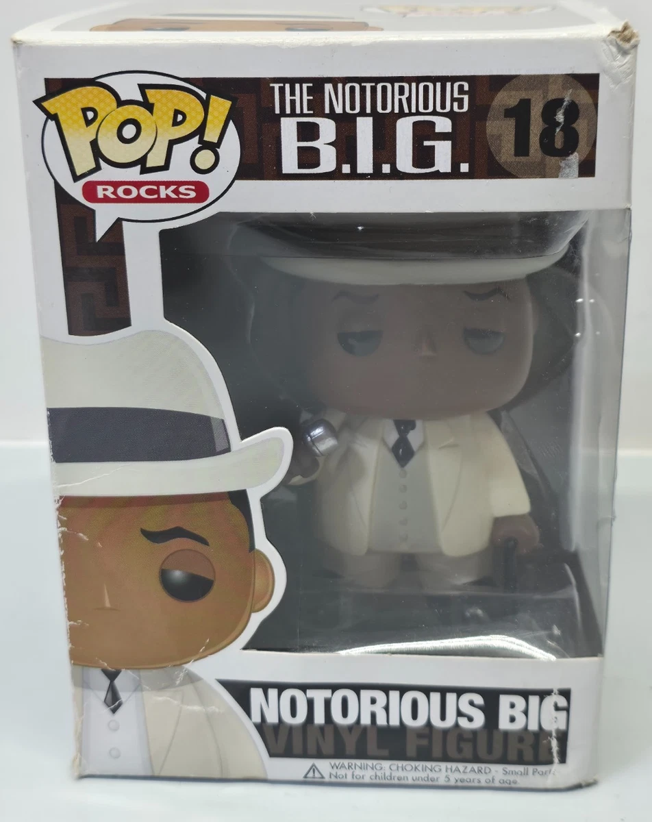 Notorious Big Figure In Collectible Funko Bobbleheads (1970-Now