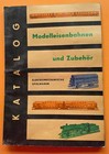 DDR: Katalog Modelleisenbahn und Zubehör Elektromechanische Spielwaren aus 1964