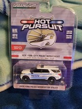 Greenlight Hot Pursuit: 2020 Ford Explorer Utility NYPD Last One 