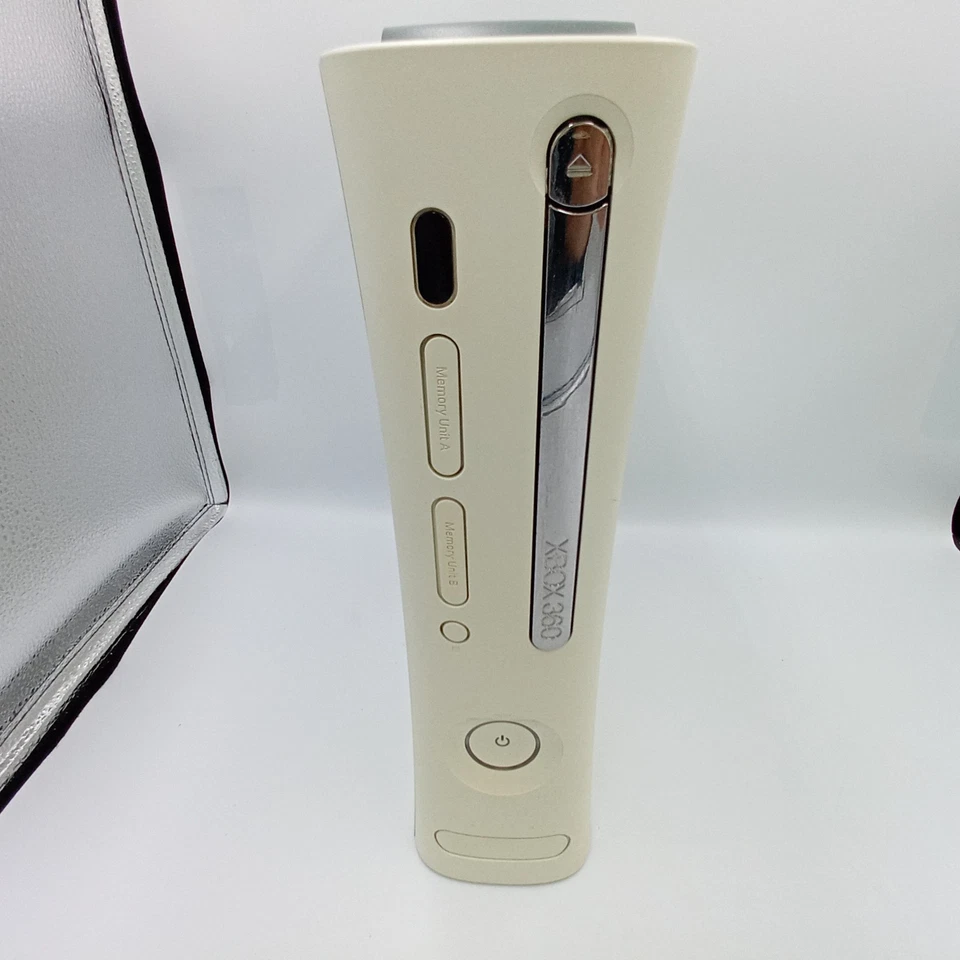 Microsoft Xbox 360 White Console Boxed Manuals Live Edition Japanese Tested - Image 3 of 4