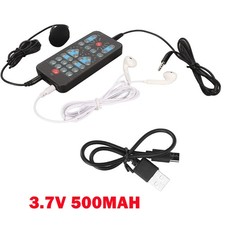 Portable Handheld Voice Changer Multifunctional Sound Disguiser With 8-Sound