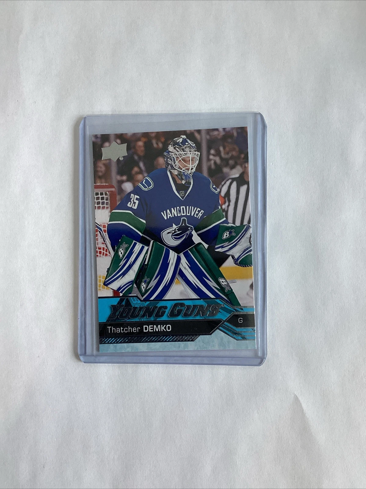Thatcher Demko trading card