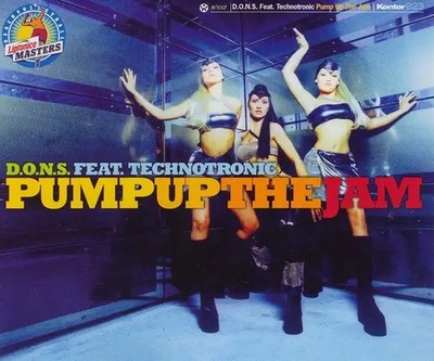 CD SINGLE D.O.N.S. Feat. Technotronic Pump Up The Jam kontor