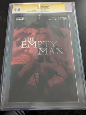 BOOM STUDIOS COMICS THE EMPTY MAN #1 CGC 9.8 SIGNED DEL RAY