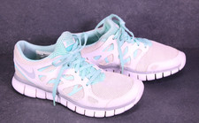 Nike Free Run 2 Damen Sneaker Sportschuhe Gr. 36,5 weiß grün Mesh  BS844