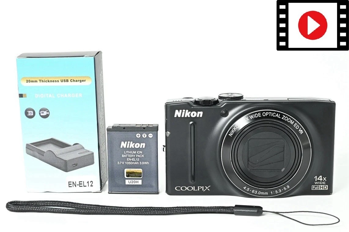Preços baixos em Câmeras digitais Nikon Coolpix S8200 | eBay