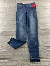 NWT Spanx Distressed Skinny Jeans Leggings SIZE XS/TP Medium Wash 128.00