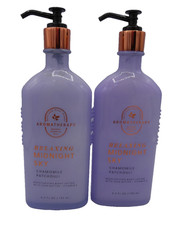 2 BATH  BODY WORKS RELAXING MIDNIGHT SKY BODY LOTION CHAMOMILE PATCHOULI NEW